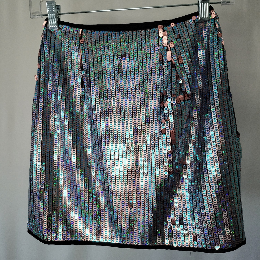 Sequin Mini skirt